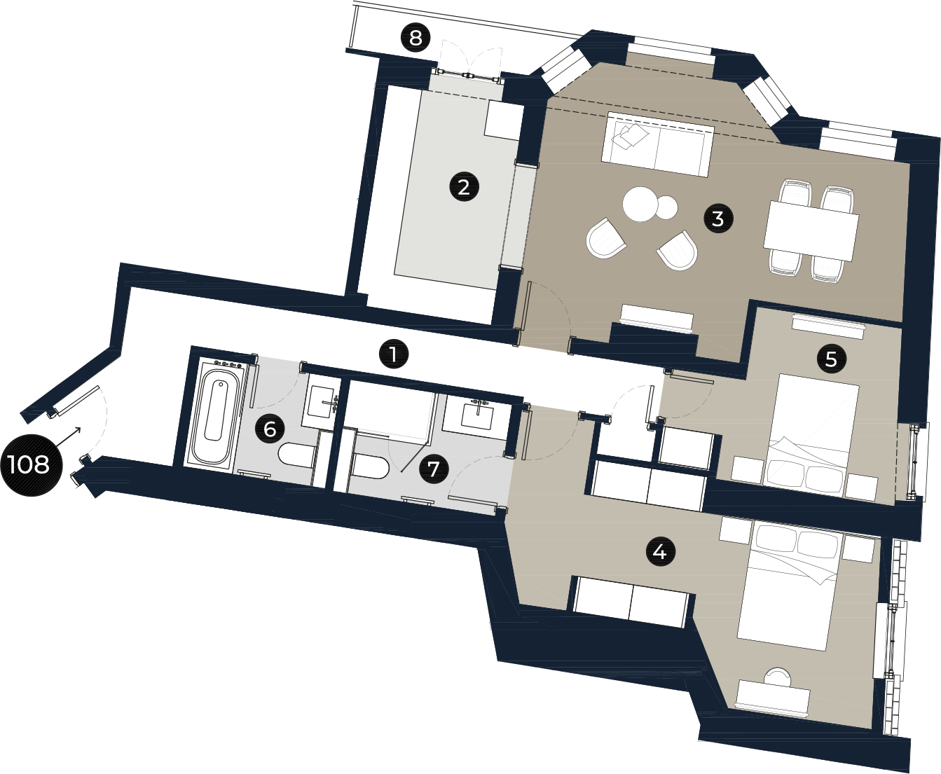 Plans Allen House