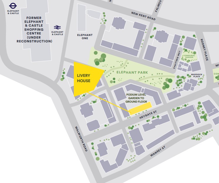 Plans L&Q Elephant Park