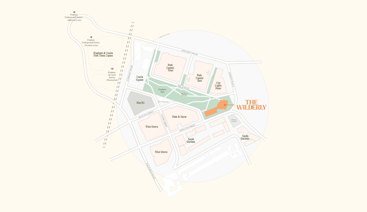 Site plan – The Wilderly