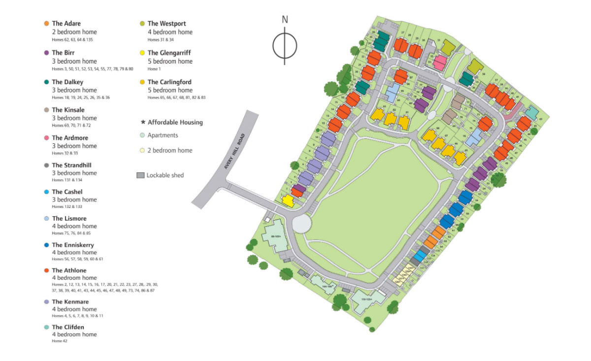 Site plan – Waterford Place