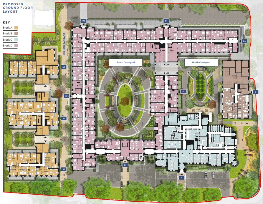 Plans Kingston County Hall