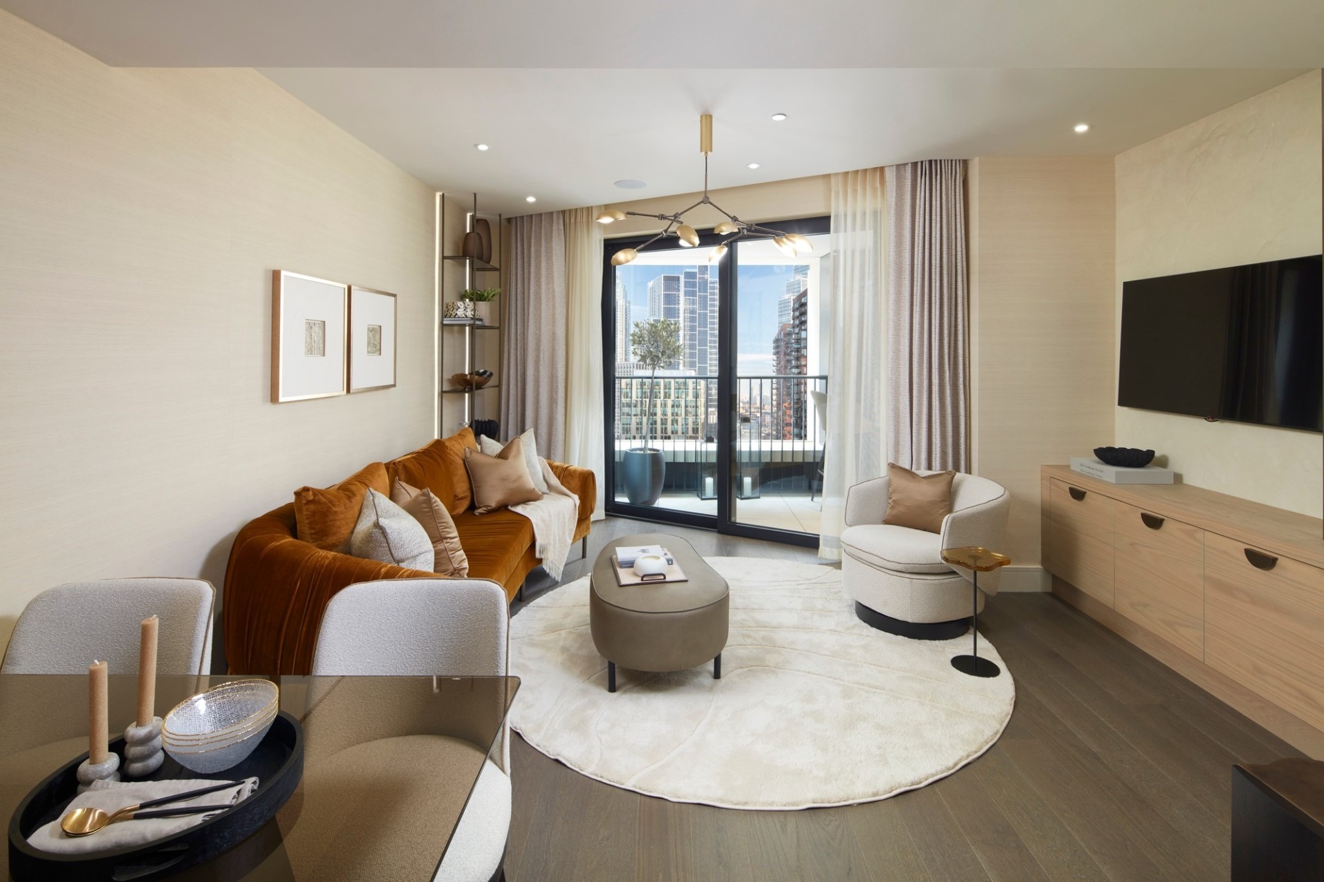 Interior design – London Square Nine Elms