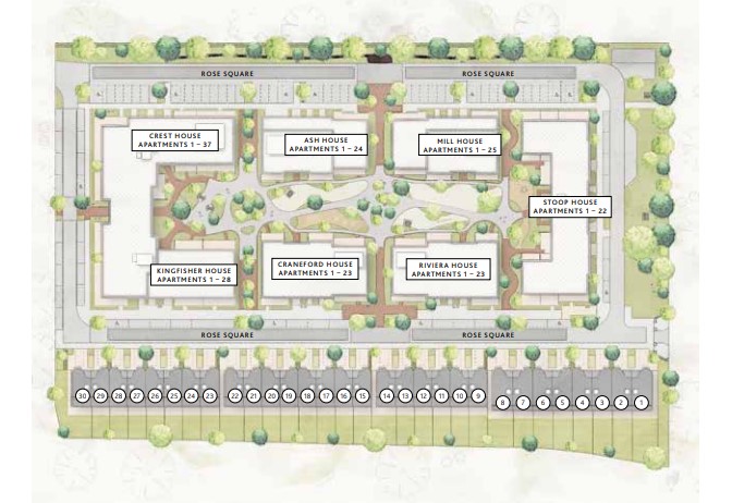 Site plan – Twickenham Square