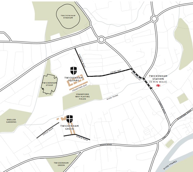 Site plan – Twickenham Square