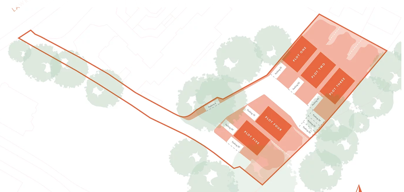 Site plan – Foxmore Place