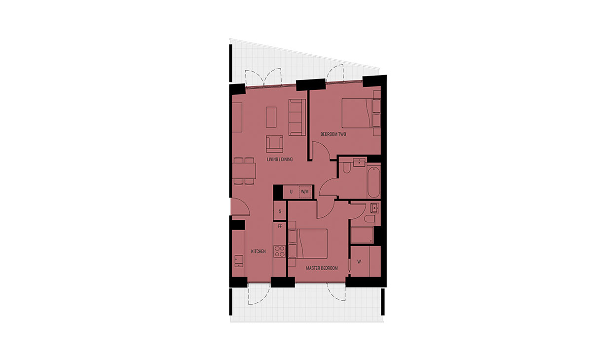 Plans Dockley Apartments