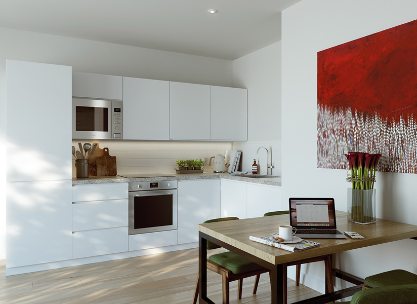 Interior design – Dockley Apartments