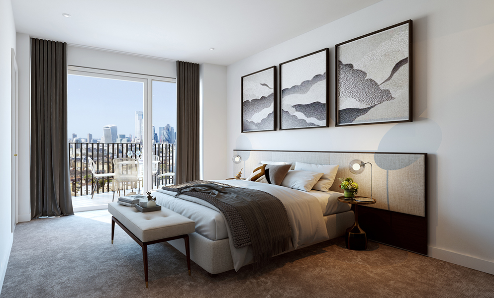 Interior design – Dockley Apartments