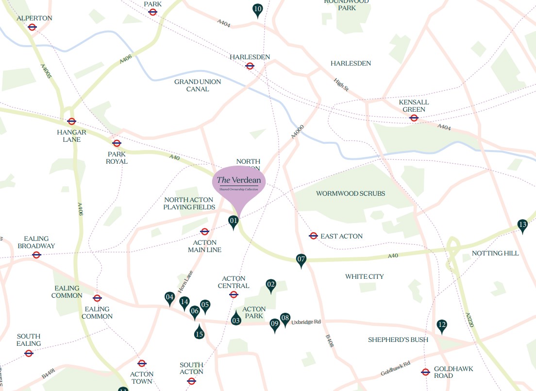 Site plan – The Verdean