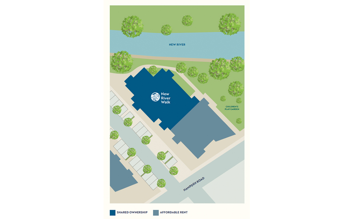 Site plan – New River Walk