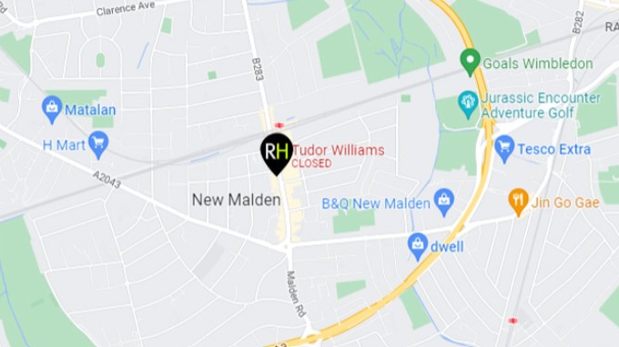 Site plan – Tudor Williams New Malden