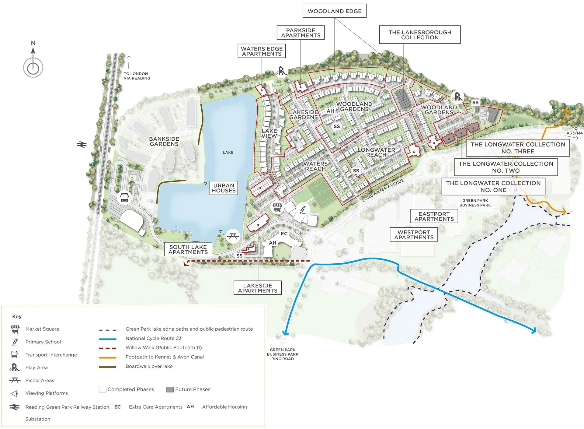 Site plan – Green Park Village