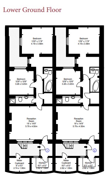 Plans 1-3 Clanricarde Gardens