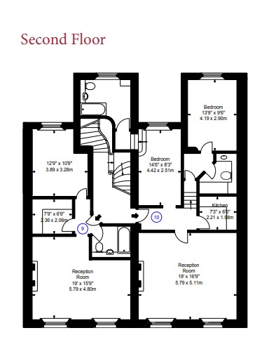 Plans 1-3 Clanricarde Gardens