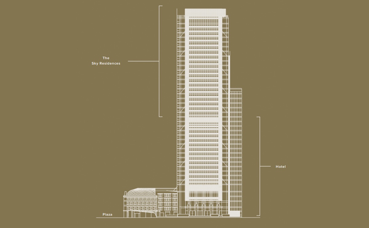 Site plan – One Bishopsgate Plaza