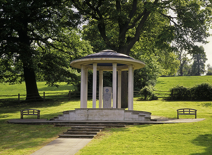 The Magna Carta Memorial at Runnymede