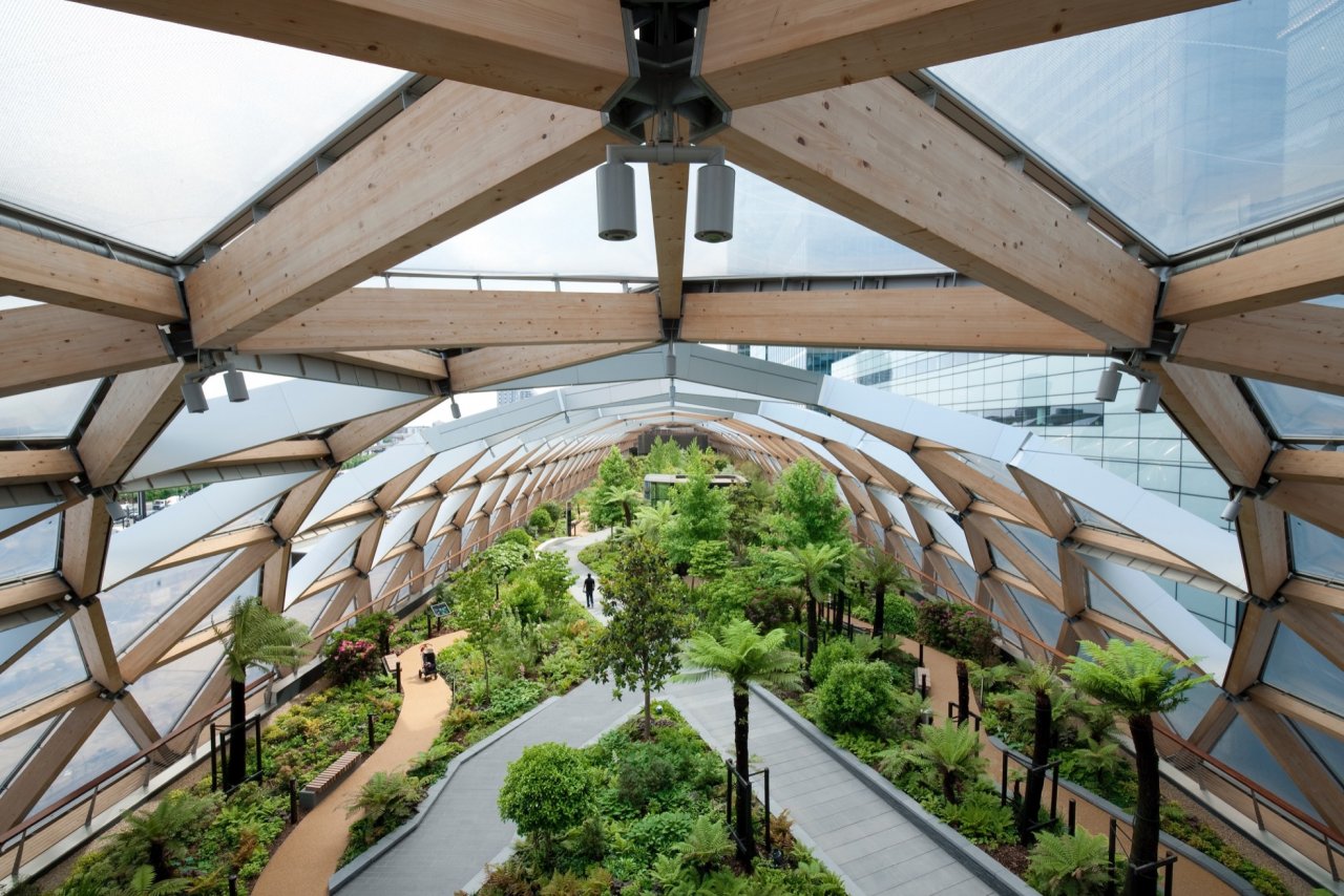 Crossrail Place Roof Garden