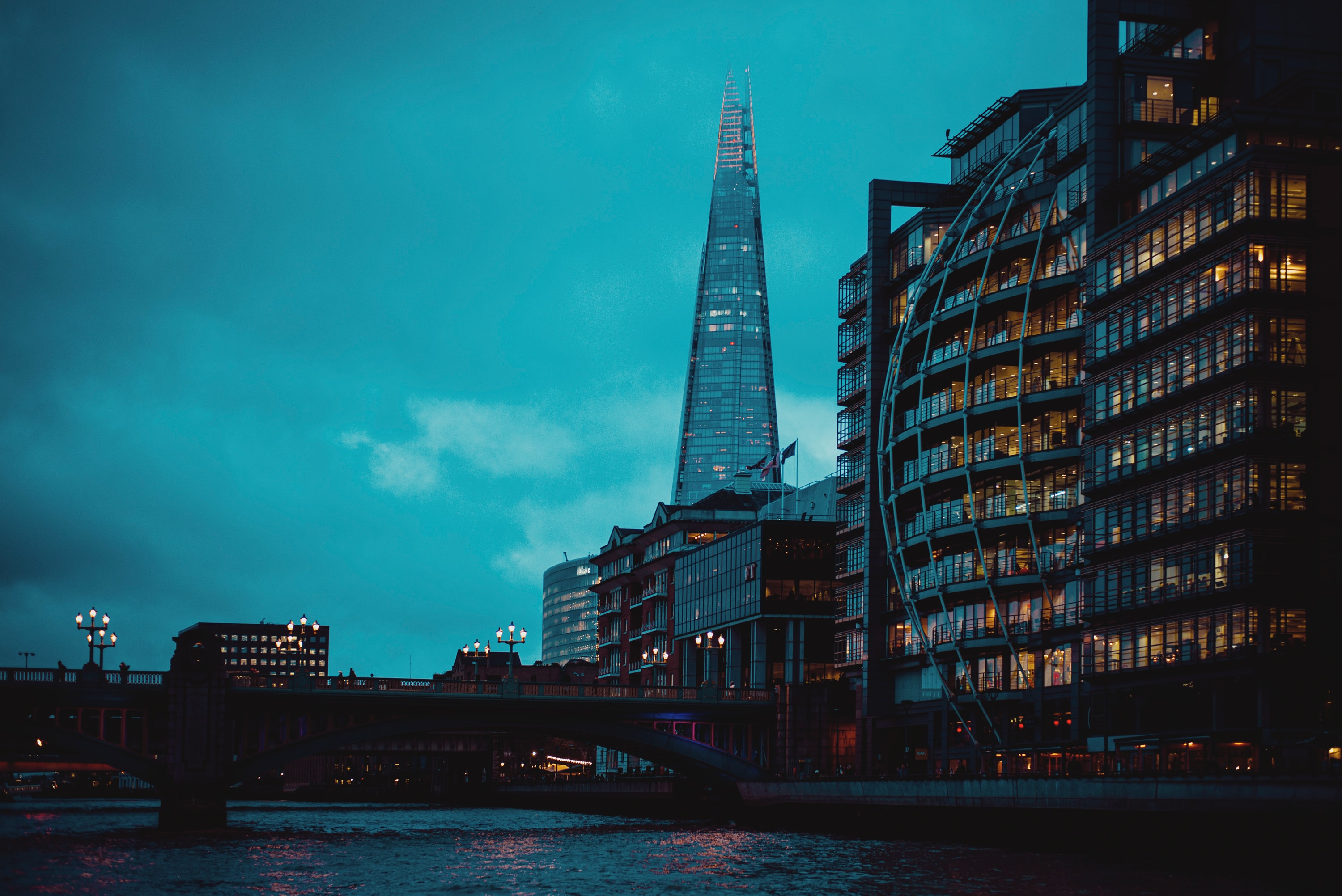 The Shard skyscraper in Southwark London