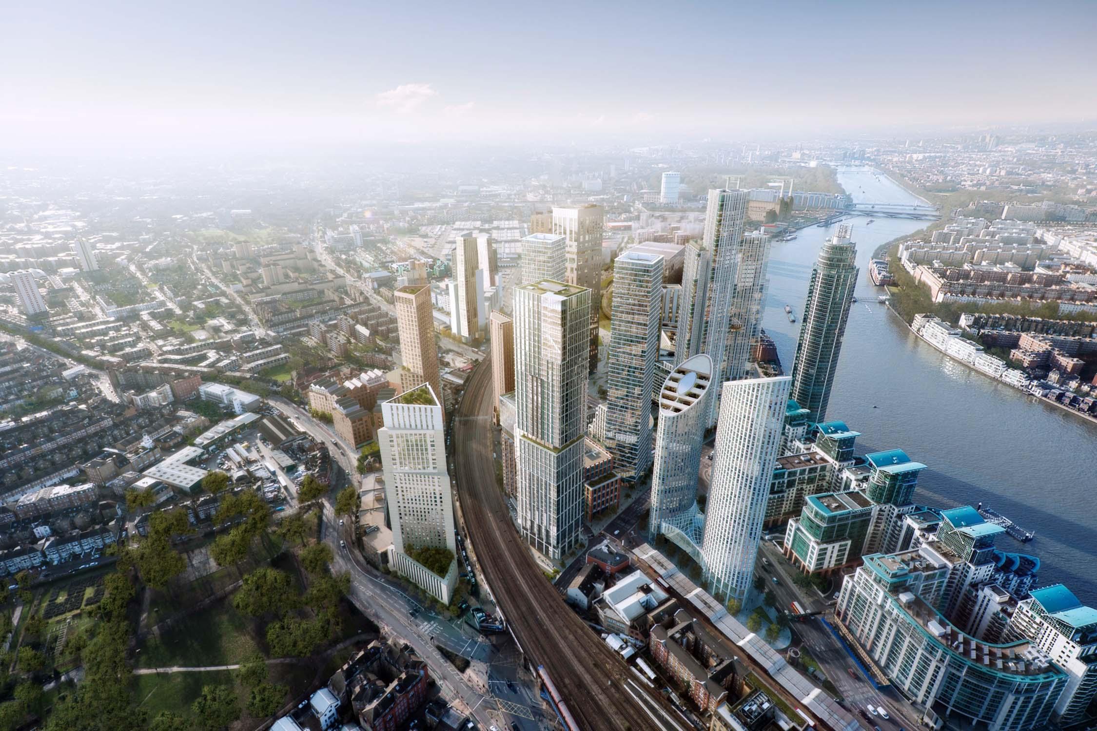 New developments. Лондон Сити проект. Лондон 2020. Nine Elms. Лондон высотки 2020.